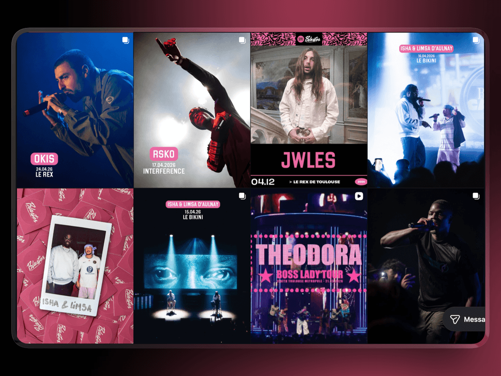 Live music promotion — photo
